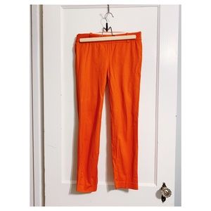 J. Crew - City Fit Stretch Pant - Very Orange
